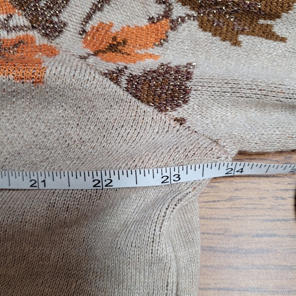 NWT Retrology Fawn Heather Sweater 1X - Picture 6 of 11